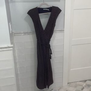 long wrap romper from urban outfitters
